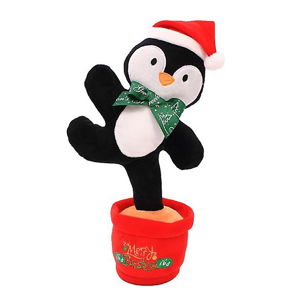 Baby Rocking Toy Christmas Singing Toy Christmas Dancing Toys Green Bedroom Decor Dancing Christmas TreePenguin32X15X15CM