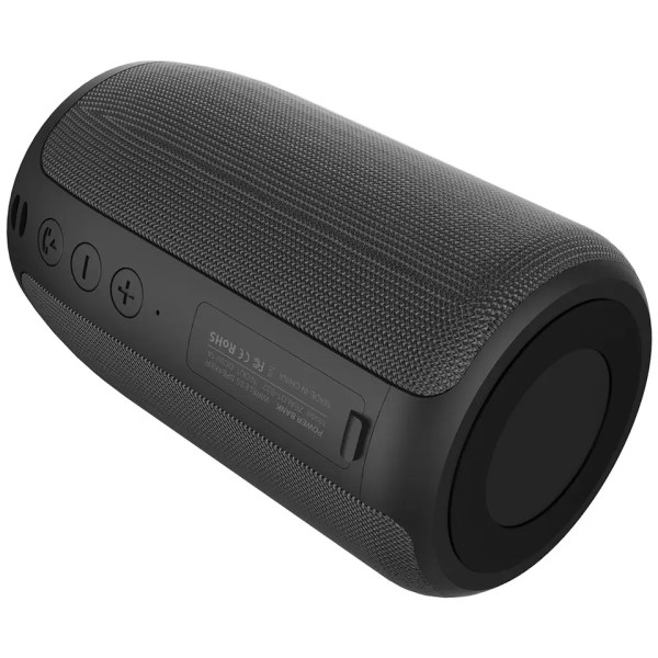 Outdoor Portable Waterproof Wireless Speakers, Dual Pairing, Bluetooth 5.0, Loud Stereo, Rising Bass, 1500 Minutes Playtime for Home and Party, Black