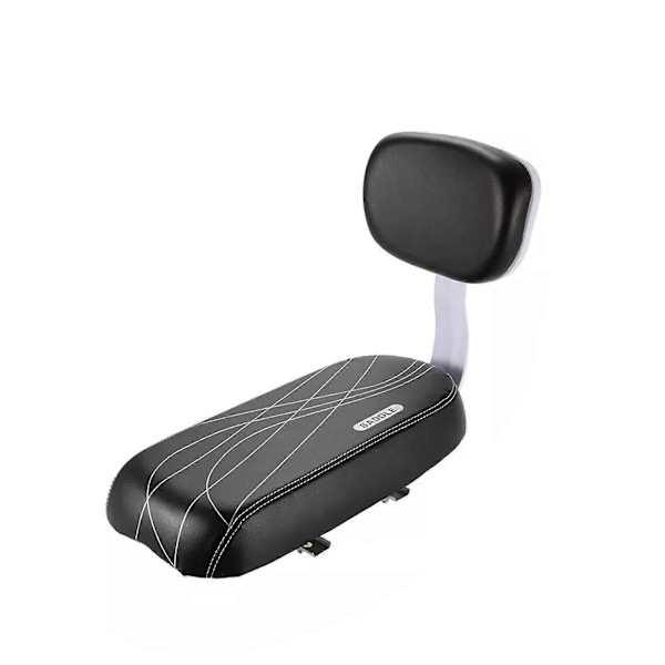 Premium cykelsæde med ryglæn | Barnesædesæt | MTB bagagebærer | Komfortabel & sikker Saddle