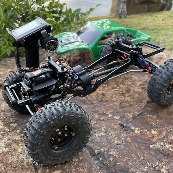 2 kpl Alumiininen Alustan Runko Palkki, Sopii 1/10 RC Crawler Axial Scx10 I II