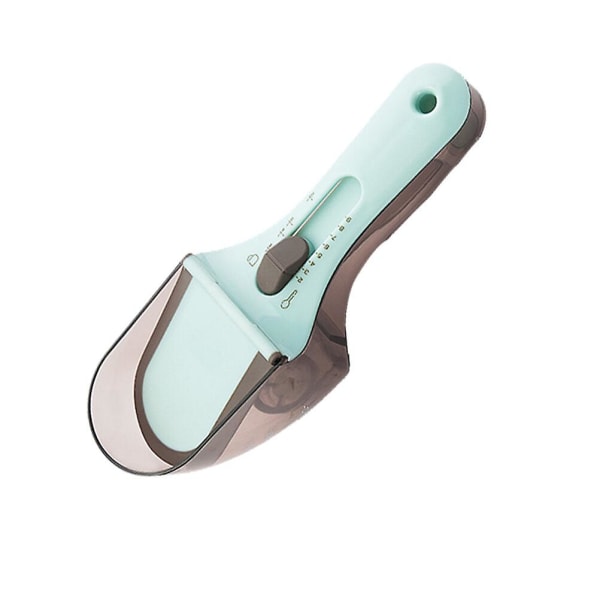 Köksskedd Mätverktyg Plast Justerbar Mätningssked Matlagning Bakning Tillbehör Storlek Stor 18X6X7.2cm 18X6X7.2cm