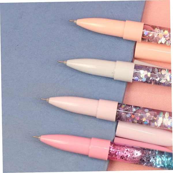 Sorte Blæk Gel Pen Rollerball Penne Sjove Penne, 0,5 mm Kattepote Skinnende Lysende Kuglepenne, Sorte Skrive Gel Penne (9 stk., tilfældig farve)
