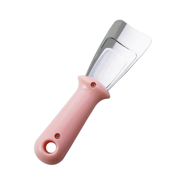 Rustfritt Stål Defroster Is-Spade Kjøleskap Is-Skrape Fryser Is-Fjerning Spade Avfrosting Skuffer Kjøkken Gadgets (rosa) Grå Grey