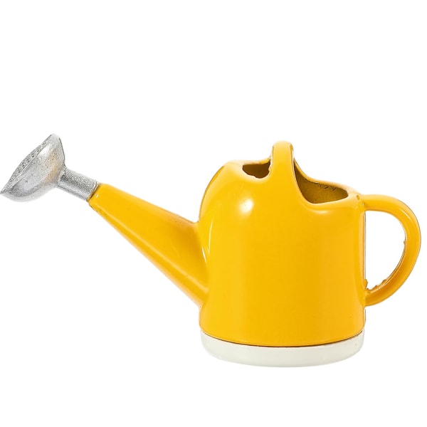 Miniature Watering Kettle Small Plant Watering Pot Flower Watering Kettle Dollhouse AccessoryYellow5