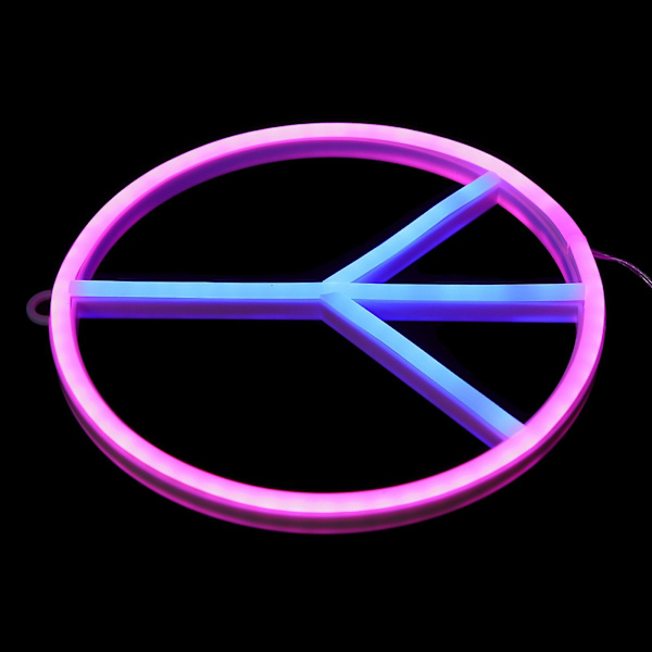 Neon Skilt Hængende Led Neon Skilt Væghængende Dekoration Led Vægdekoration 22.5X22.5CM 22.5X22.5CM