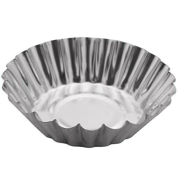 90 stycken/set Söt Äggkaka DIY Bakform Ugnform Hjärtformad Kakor Jelly Pudding Form Mo