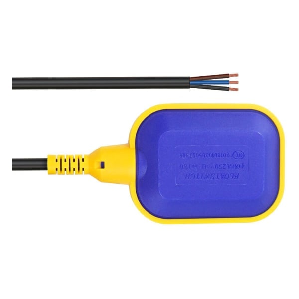 5 m 220V 4A Nivåbryter for Neddykket Pumpe