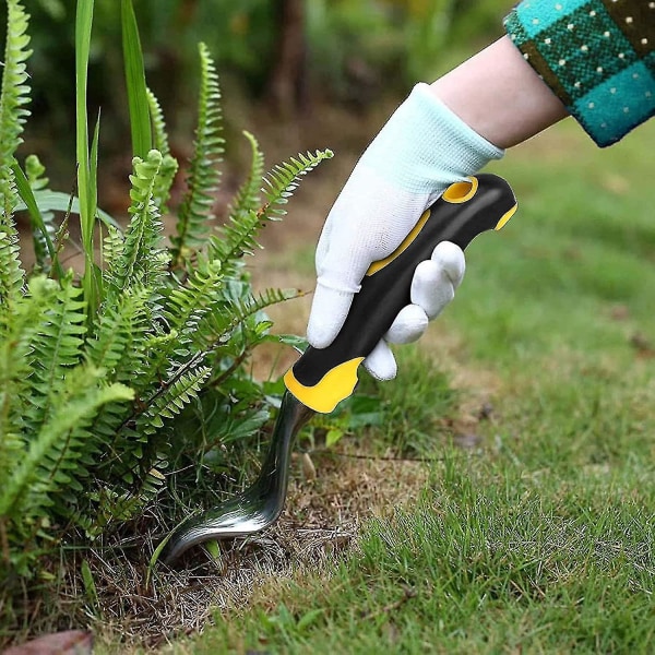 Handgrävare för Trädgård med Gummiband, Gräsmatta, Trädgård, För Plantering 1st - Svart