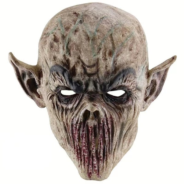 Läskig Halloween-mask Terror Spöke Djävul Mask Dansfest Läskig Biokemisk Alien Zombie Caps Mask