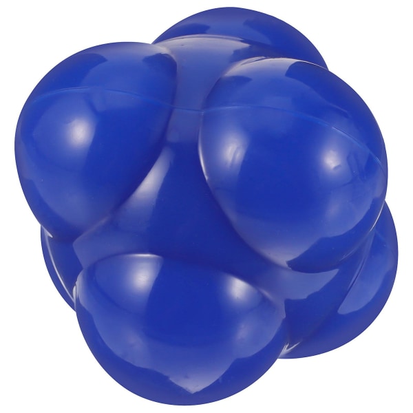 Stor Reaksjonskule Heksagonal Reaksjonskule Trening Agile Ball Slitesterk Treningskule For Hjem Blå 7x7cm Blue 7x7cm