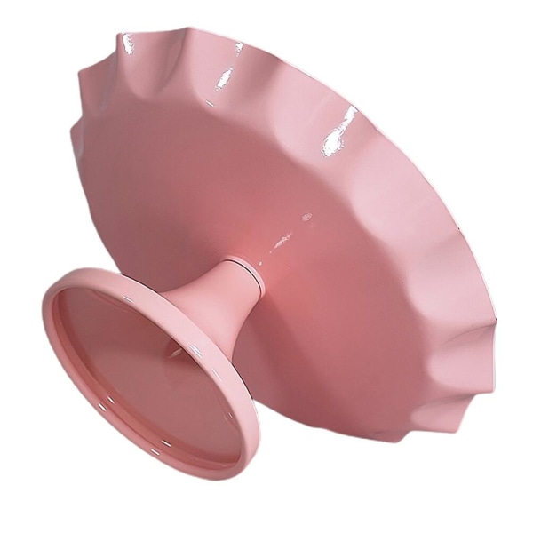 1 kpl Rauta Taide Kakkujalusta Leivonnaiset Jälkiruoka Tarjotin Kakun Näyttöjalusta Juhlatarvikkeet Vaaleanpunainen 17X17X7CM Pink 17X17X7CM