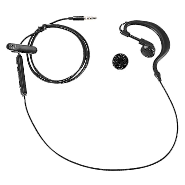 3,5 mm Enkelt ørepropp Mono Hodetelefon med mikrofon for telefon