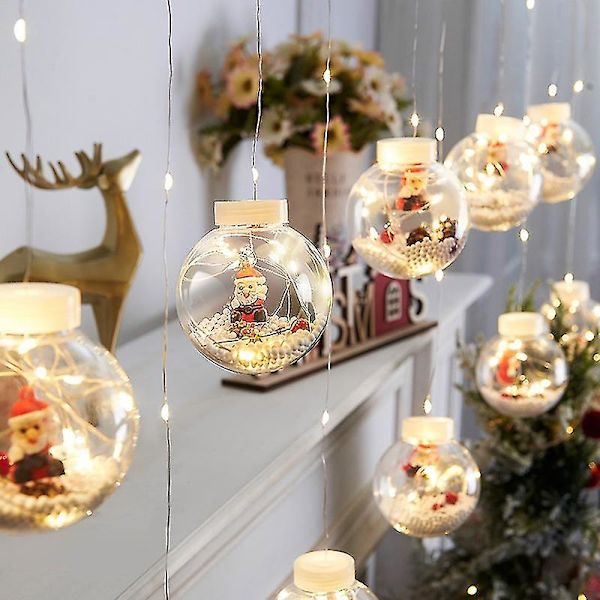 Jouluvalot, LED-joulukoristevalot Kotiin, EU-pistoke A