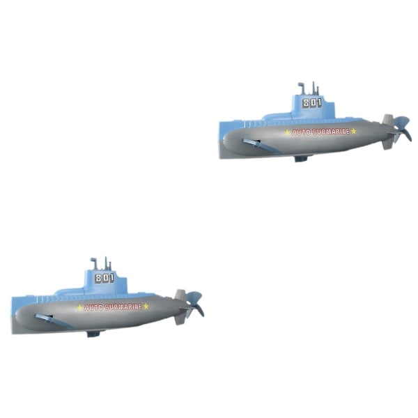 3 st Simuleringsubmariner Badleksaker Tricky Vattenleksak Babybadleksaker 2 st 6,5X8X23CM 2 pcs 6.5X8X23CM