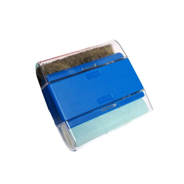 2 stk Rengøringsbørste Tastaturbørste Afstøvning Tastaturbørste Telefon Skærm Tør Blå 7,7X7X1,7CM Blue 7.7X7X1.7CM