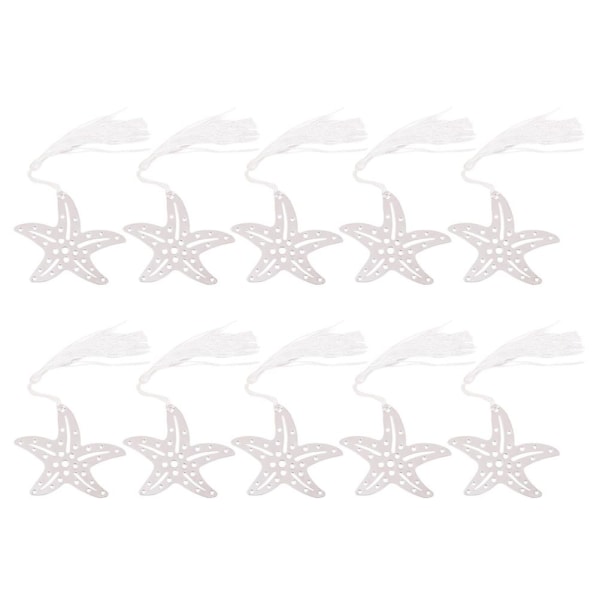 10 stk. Studentgaver Metal Bogmærker Sidemarkører Graduation Gaver Gave GraduationSilver Silver