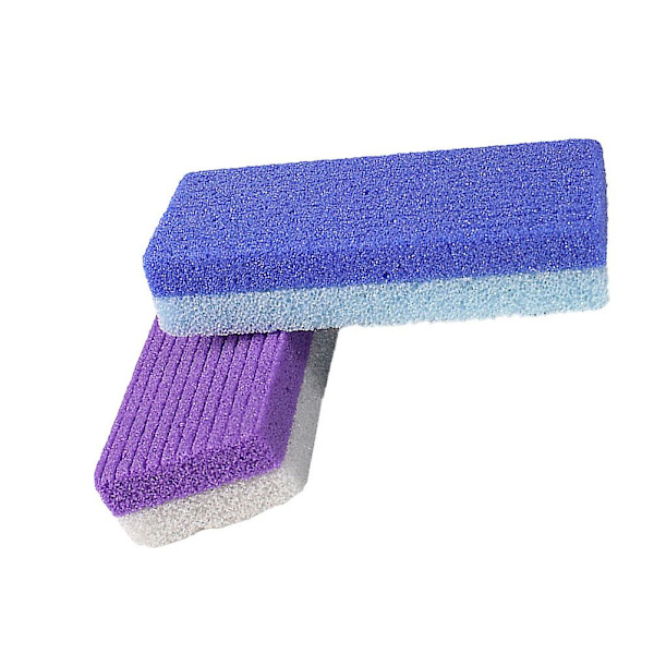 2 kpl Jalkahoitovälineet Jalat Jalka Sieni Tiedosto Rasp Jalkapohja Trimmer Jalka Kuorinta Pumice Sieni FeetAs Assorted Color 12x5cm