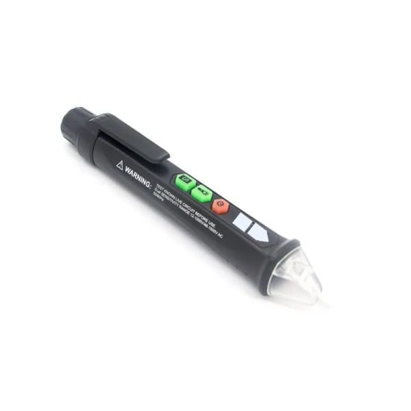 2 st AC Non-Contact Voltage Tester Pen, Christmas Light Tester Tool med Ljud & Ljuslarm, Electric Tester Pen med ficklampa
