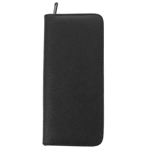 Verktygsorganiseringsväska Saxpåse Holster Kammar Saxväska Läder Barberare CaseSvart22X10X3CM Black 22X10X3CM