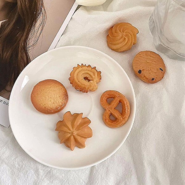 Kjeks Hårnål Simulering Hår Morsom Kjeks Sideklips Hodeplagg Whirlpool Kjeks Whirlpool Cookies