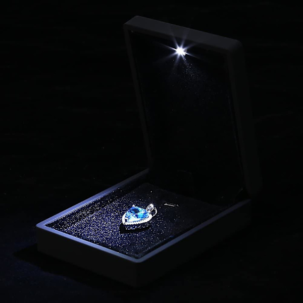 Smyckesdisplay (hängebox) med LED-belysning