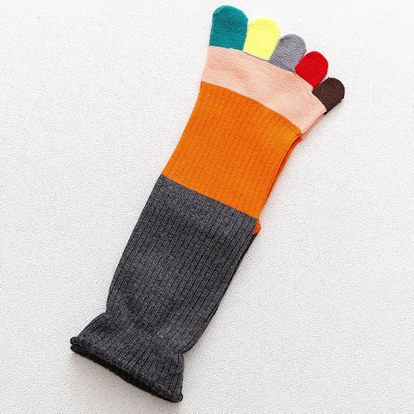 10 par Varma Sockor Tåsockor Dam Rehab Sockor Yoga Sockor Femfingriga Sockor