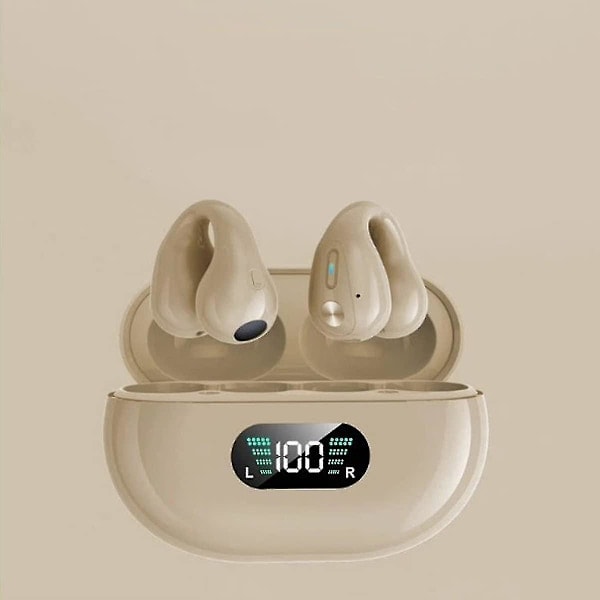 Langattomat kuulokkeet luujohtokuulokkeet, avoimet kuulokkeet langattomat Bluetooth, Bluetooth-luujohtokuulokkeet_RY