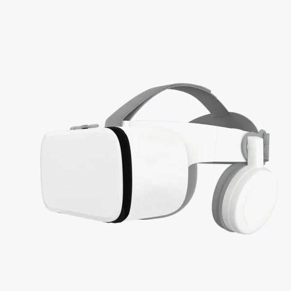 3D Virtual Reality VR-headset, VR-glasögonglasögon med Bluetooth -headset, 3D Virtual Reality-glasögon för iPhone/Samsung-filmer och