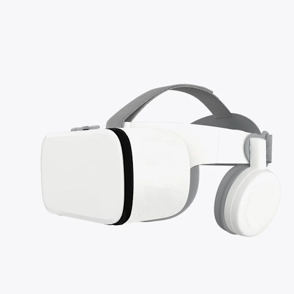 3D VR-headset, VR-briller med Bluetooth-hodetelefoner, 3D Virtual Reality-briller for iPhone/Samsung-filmer og