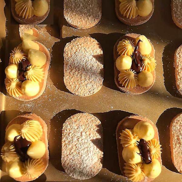 Dacquoise Kageform Akryl Cookieform Makron Dessert Bageri Japan DIY Bageværktøj