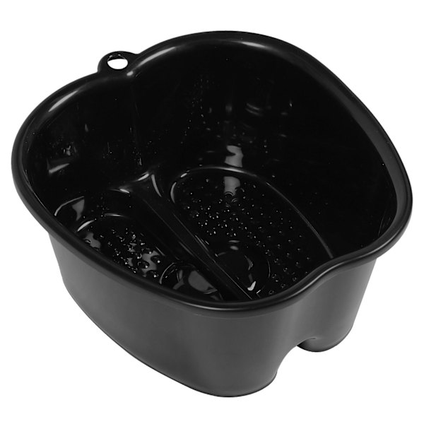 1 kpl Jalkakylpyamme Kotitalous Muovi Hieronta Jalkapesun Terveydenhuollon Säiliö Musta 28x27cm Black 28x27cm
