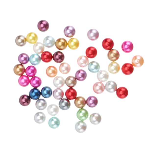 50 st. Smyckesdelar DIY Smyckestillbehör DIY Konst Hantverk Tillverkningsmaterial Set Färgglada 1x1cm Colorful 1x1cm