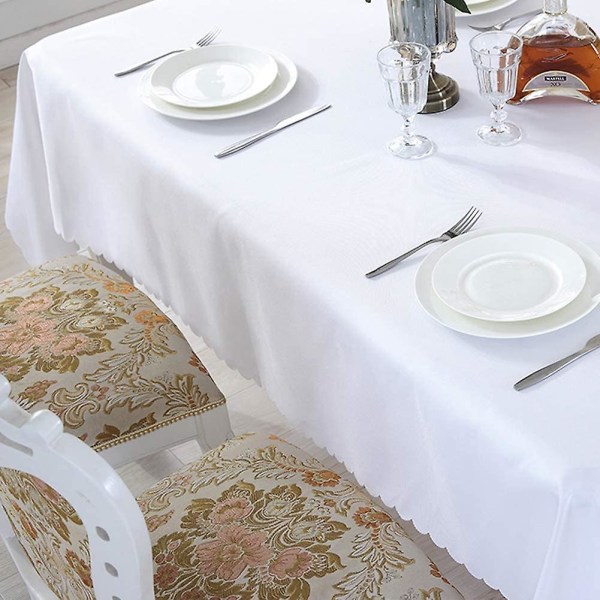 Lang Dugg, Vaskbar Polyester Dug, Ideell For Buffeter, Fester, Middager, Bryllup, 140 X 200 Cm