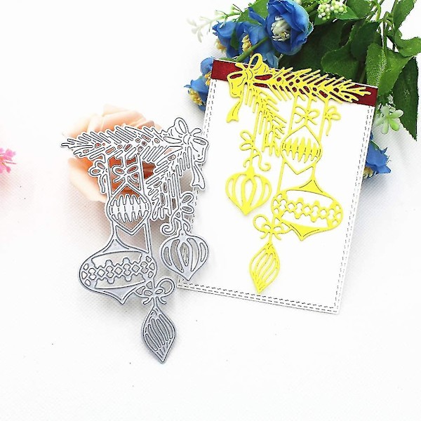 DIY Scrapbooking Hantverk DIY Lykta Blomma Skär Dödar Metall Skär Schabloner För Scrapbook