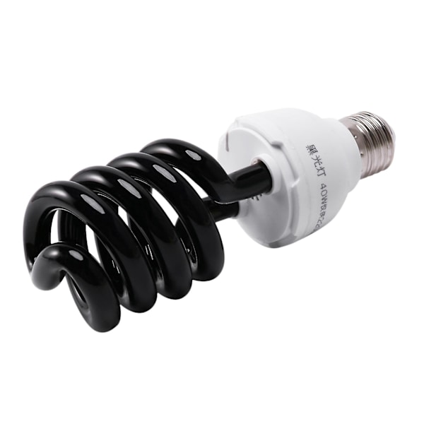 E27 40W UV-lampe 220V Form: Spiral Effekt: 40W 220V
