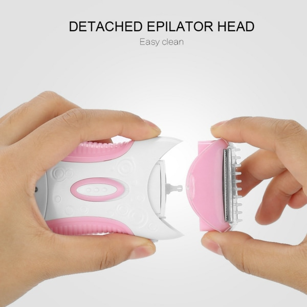 Smertefri elektrisk epilator for kvinner, elektrisk barbermaskin for kvinner, smertefri epilator for kvinner