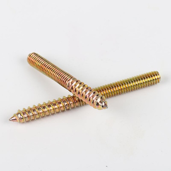 M8 X 60mm Metal Møbelskruer Bolte til Fastgørelse 20 stk