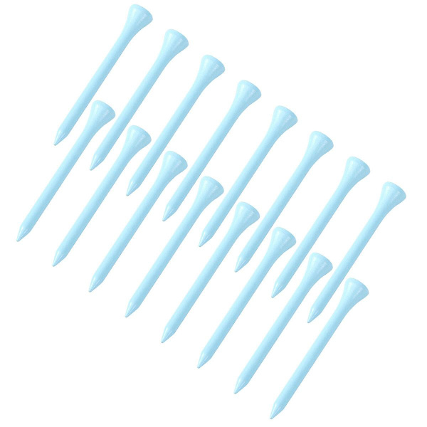 100 stk 7 cm lange treteeer for utendørs sport (blå) Blå Blue