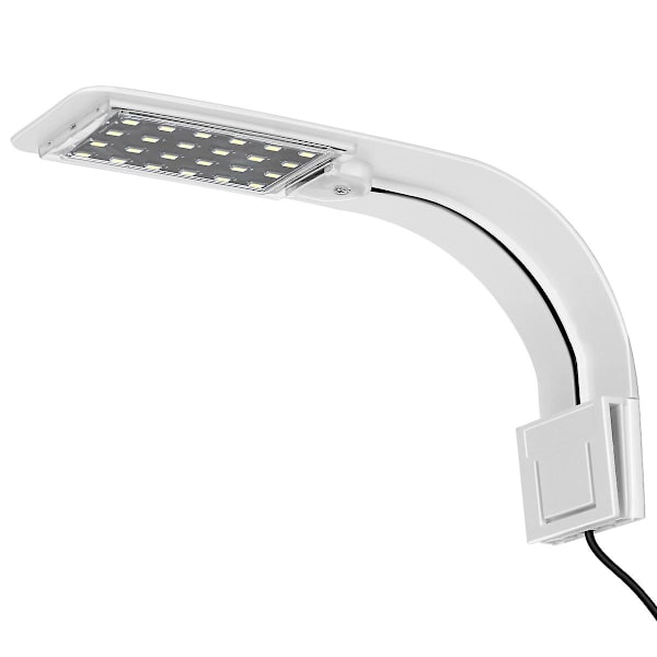 LED Akvarielys Akvarielys LED Fiskekumlys Akvarielampe Plantelys Hvid White