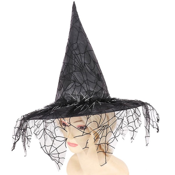 Hatte i Bulk Halloween Party Hat Halloween Stil Hat Hekse Kostume Rekvisit Hekse Hat HalloweenSort40X40CM Black 40X40CM