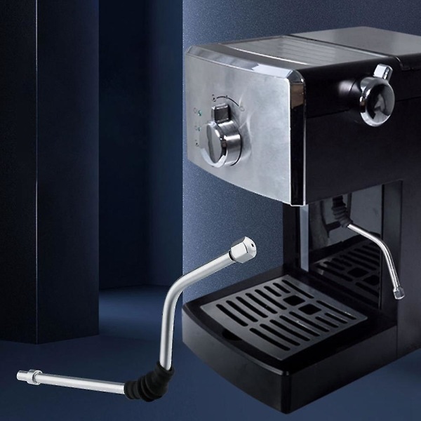 Rustfritt stål kaffedamprør Kaffemaskinkonverteringsbytte kompatibel med espressomaskiner Steam
