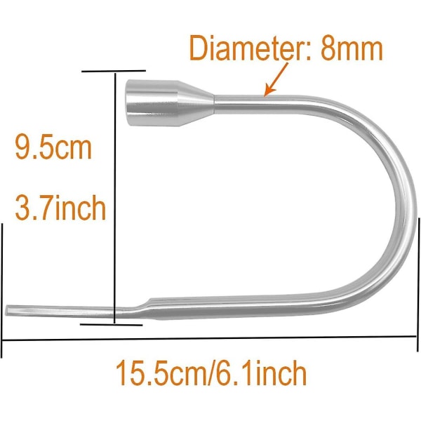 2 Pak Metal Gardinholdere Tiebacks Kroge U-Formet Metal Bags Til Gardiner Metal Bags Kroge