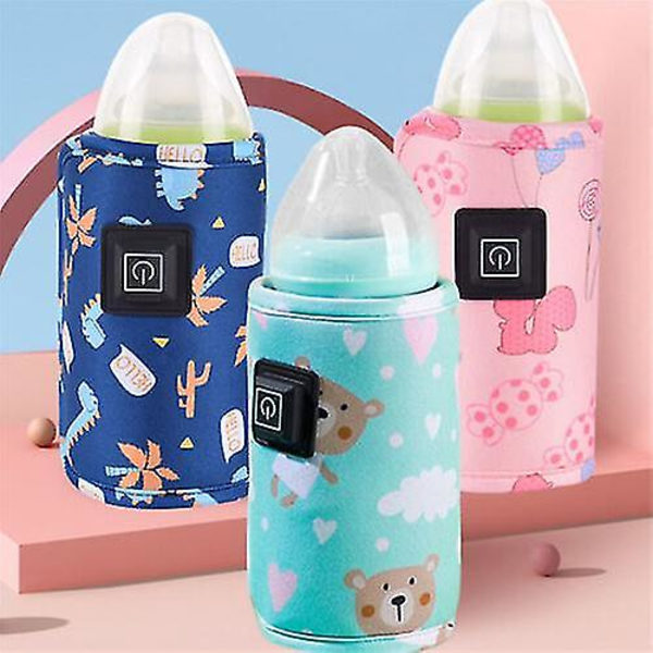 Värmepåse för Babyflaska USB Portabel Automatisk Vattenvärmare Vintertillbehör Grön Green