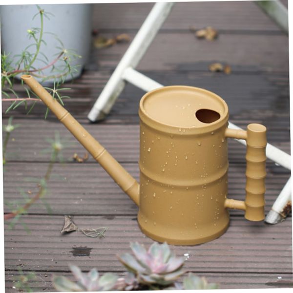 Imitation Bamboo -kastelukannu Pitkällä Nosella Kastelukannut Sisäkasveille Kastelukannut Kukkien Kasteluun