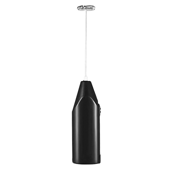 Elektrisk håndmikser Elektrisk eggpisker Miksingspisk Melkeskummer Melkelatte-skummer Svart 20,5X3,5CM Black 20.5X3.5CM