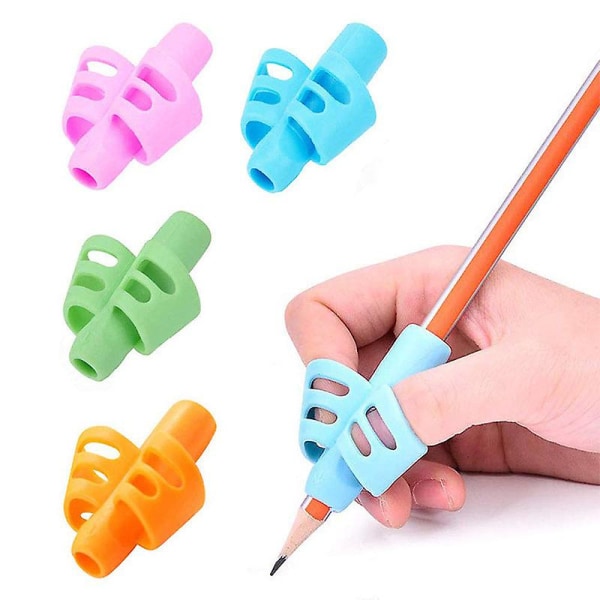 12 kpl Lasten käsinkirjoituskynäkahvat, Aid Grip Set -asennon työkalu