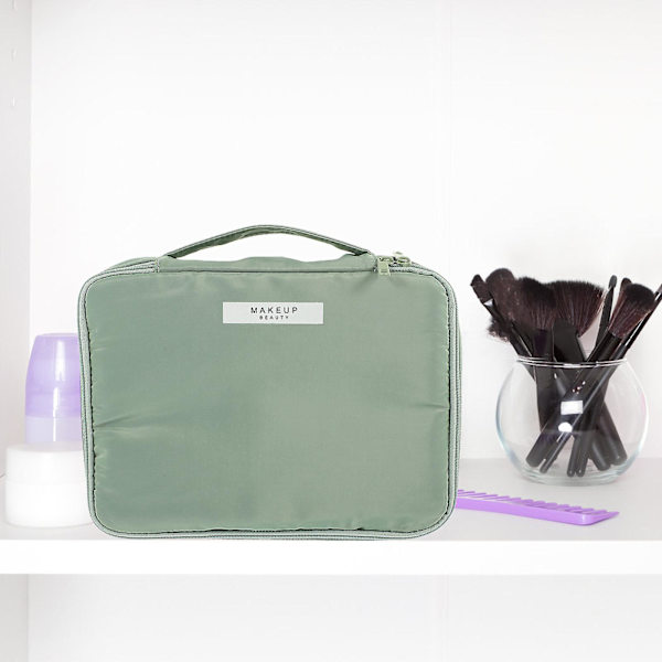 Resesats Toalettartiklar Sjukvård Fickorganisatör Bärbar Resväska Organiserare Påsar Grön 23x16x5cm Green 23x16x5cm