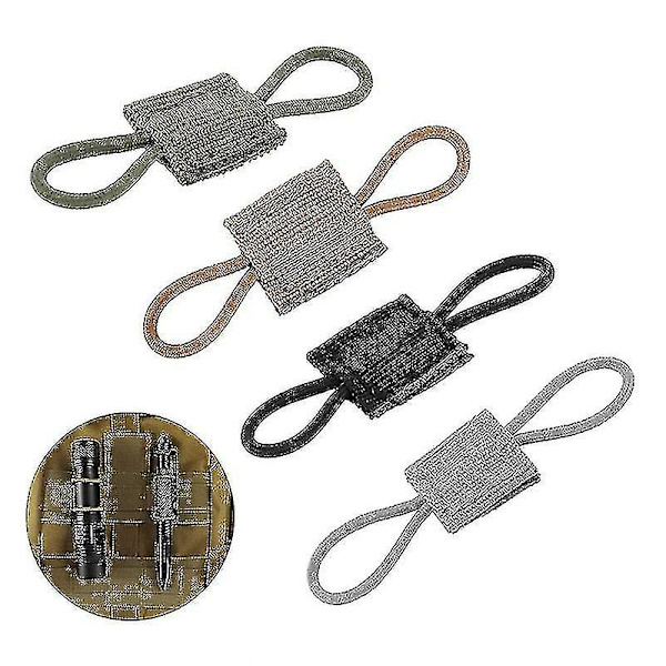20-pack Taktisk Ryggsäck Spänne Karbinhake/väska Spänne Sladdhållare (4 Färger)