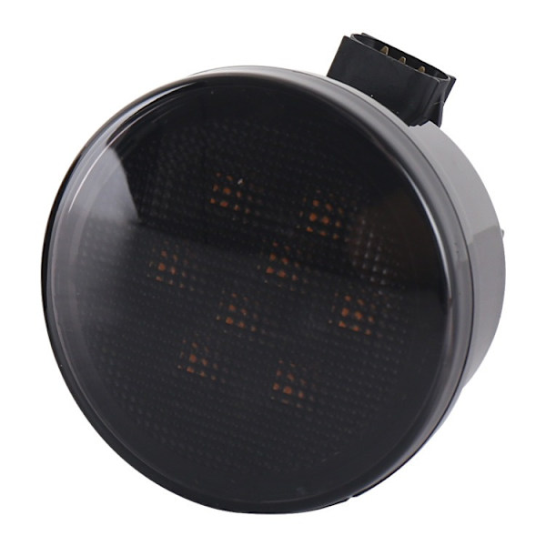 8 LED Forlygte til , Høj/Lav Stråle Pivot Spot Godkendt Amber Angel Eyes Kompatibel med 7'' Halo Forlygter (2)