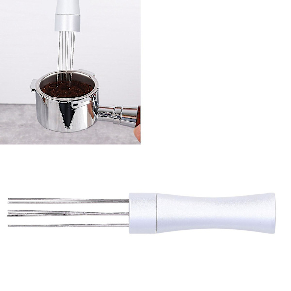 Espresso Kaffeestirrende Nål Kaffe Tamper Distributor Nivelleringsværktøj Nåletype Kaffe Pulver Di